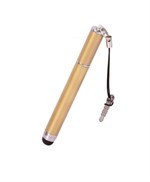 Touchpen m. Jackstickplugger (gold)